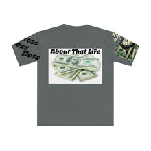 Cargar imagen en el visor de la galería, Nicana Boss Men's Loose T-shirt- Dark Grey