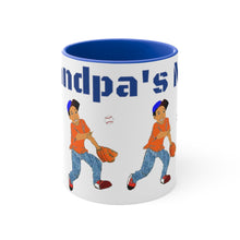 Load image into Gallery viewer, Grandpa's MVP  Nicana 11oz Accent Mug