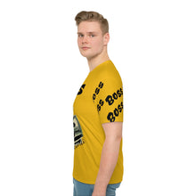Cargar imagen en el visor de la galería, Nicana Boss Men's Loose T-shirt- gold yellow
