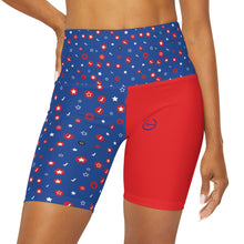 Cargar imagen en el visor de la galería, Nicana Circles High Waisted Yoga Shorts