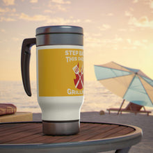 Cargar imagen en el visor de la galería, Nicana Grilling Dad Stainless Steel Travel Mug with Handle, 14oz