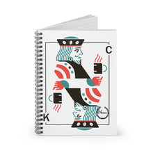 Load image into Gallery viewer, King Campbell Spiral Notebook - Ruled Line