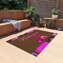 Cargar imagen en el visor de la galería, Nicana Beinvenidas/ Welcome Outdoor Rug