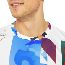 Cargar imagen en el visor de la galería, Nicana Color Loco Men's Polyester Tee (AOP)