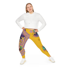 Cargar imagen en el visor de la galería, Nicana Caribbean Comic  Plus Comic Size Leggings