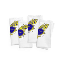 Cargar imagen en el visor de la galería, Nicana Blue & Yellow GOLD Napkins