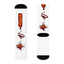 Load image into Gallery viewer, Nicana Tagged Red Crew Socks