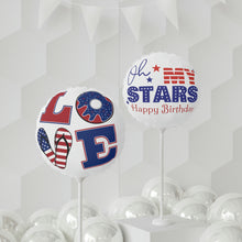 Load image into Gallery viewer, Nicana Happy Birthday USA styleBalloon (Round and Heart-shaped), 11"