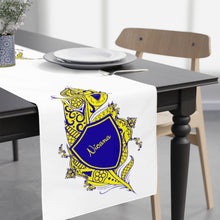 Cargar imagen en el visor de la galería, Nicana Blue & Yellow Gold Table Runner
