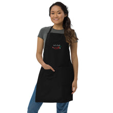 Load image into Gallery viewer, Let's Cook Embroidered Apron