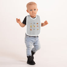 Load image into Gallery viewer, Nicana Animalistic Embroidered Baby Bib
