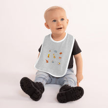 Load image into Gallery viewer, Nicana Animalistic Embroidered Baby Bib