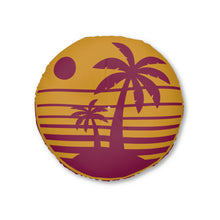 将图片加载到图库查看器,Nicana Paradise Tufted Floor Pillow, Round