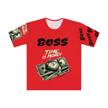 Cargar imagen en el visor de la galería, Nicana Boss Men's Loose T-shirt-Red