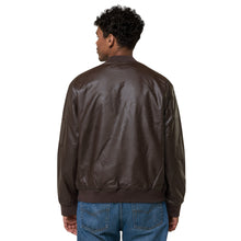 将图片加载到图库查看器,Nicana Signature Leather Bomber Jacket