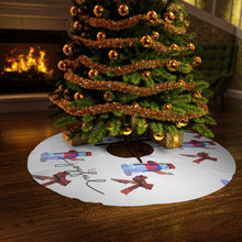 Cargar imagen en el visor de la galería, Nicana Joyful Frosty Round Tree Skirt