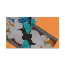 Cargar imagen en el visor de la galería, Nicana Graffiti Orange Hand Towel