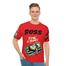 Cargar imagen en el visor de la galería, Nicana Boss Men's Loose T-shirt-Red