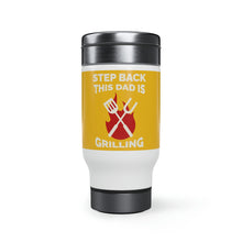 Cargar imagen en el visor de la galería, Nicana Grilling Dad Stainless Steel Travel Mug with Handle, 14oz