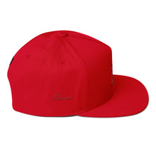 将图片加载到图库查看器,Nicana Red Letterman Flat Bill Cap