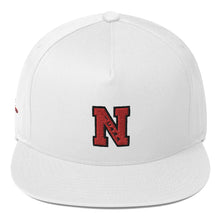 将图片加载到图库查看器,Nicana Red Letterman Flat Bill Cap