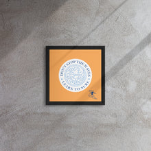 Cargar imagen en el visor de la galería, Nicana Don't Fight The Waves (female) Framed canvas