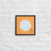 Cargar imagen en el visor de la galería, Nicana Don't Fight The Wave (male) Framed canvas