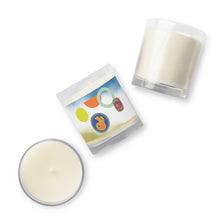 Load image into Gallery viewer, Nicana Funky Glass jar soy wax candle