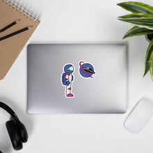 将图片加载到图库查看器,Nicana Space Cadet Bubble-free stickers