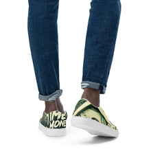 Cargar imagen en el visor de la galería, Time is Money Nicana Men’s slip-on canvas shoes