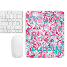 将图片加载到图库查看器,Nicana Swirl Pink Mouse pad