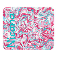 将图片加载到图库查看器,Nicana Swirl Pink Mouse pad