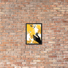 Load image into Gallery viewer, NICANA Hand and hand Framed photo paper poster