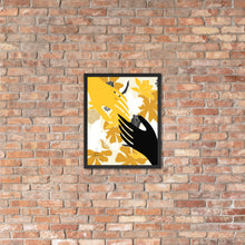 Load image into Gallery viewer, NICANA Hand and hand Framed photo paper poster