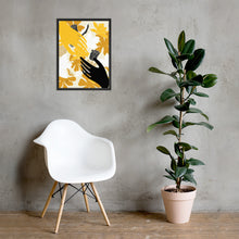 Load image into Gallery viewer, NICANA Hand and hand Framed photo paper poster