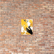 Load image into Gallery viewer, NICANA Hand and hand Framed photo paper poster