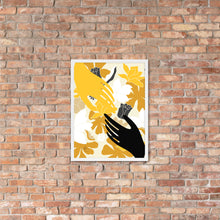 Load image into Gallery viewer, NICANA Hand and hand Framed photo paper poster