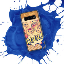 将图片加载到图库查看器,Nicana Peek-a-Boo Orange Samsung Case