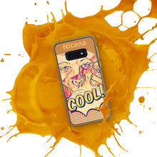 将图片加载到图库查看器,Nicana Peek-a-Boo Orange Samsung Case