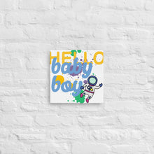 Load image into Gallery viewer, Nicana  Hello Baby Boy Thin canvas