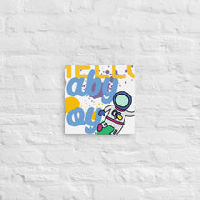 Load image into Gallery viewer, Nicana  Hello Baby Boy Thin canvas