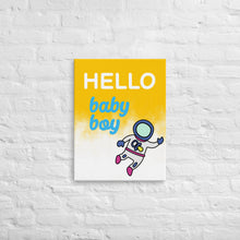Cargar imagen en el visor de la galería, Nicana Hello Baby Boy Thin canvas