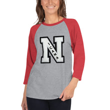 Cargar imagen en el visor de la galería, Nicana Letterman 3/4 sleeve raglan shirt