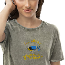 Cargar imagen en el visor de la galería, Teacher's the 8th Wonder Denim T-Shi
