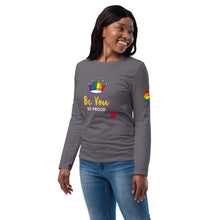 Load image into Gallery viewer, Nicana ..Be you.  BE proud.  Unisex fashion long sleeve shirt