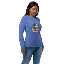 Load image into Gallery viewer, Nicana ..Be you.  BE proud.  Unisex fashion long sleeve shirt