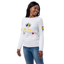 Load image into Gallery viewer, Nicana ..Be you.  BE proud.  Unisex fashion long sleeve shirt