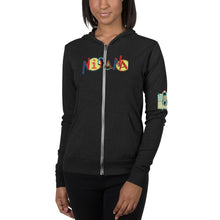 Cargar imagen en el visor de la galería, Nicana Colores Unisex zip hoodie