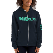 将图片加载到图库查看器,Nicana Peek-a-Boo Unisex Hoodie Sweater