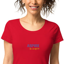 Load image into Gallery viewer, Aspire to Inspire Nicana Women’s basic organic t-shirt